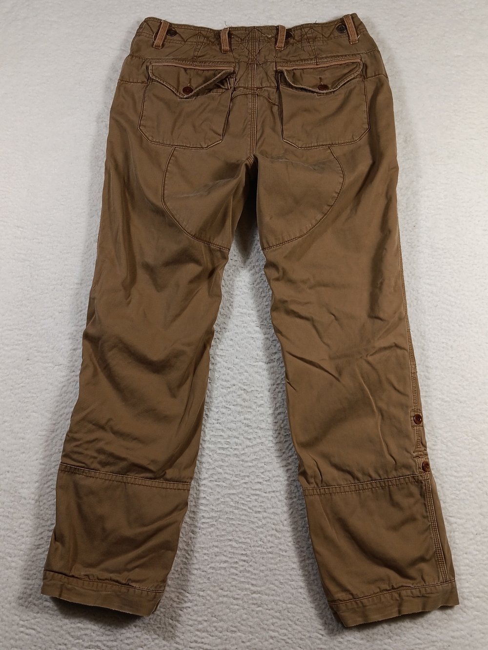 Vintage Polo Ralph Lauren Pants Mens 32x32 Tactical Cargo Paratrooper Lined - Picture 9 of 16